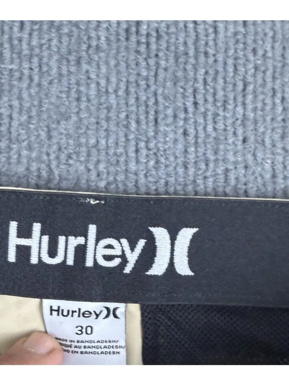 Hurley Mens Beige Walk Shorts 30